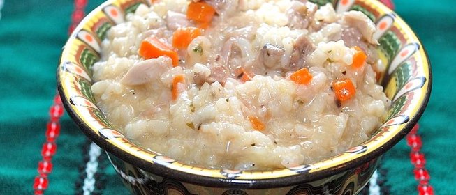 Ризотто с индейкой