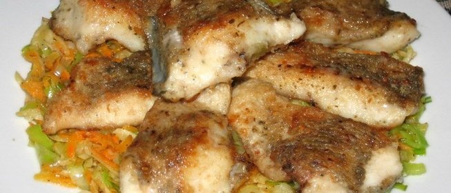 Щучка с овощами