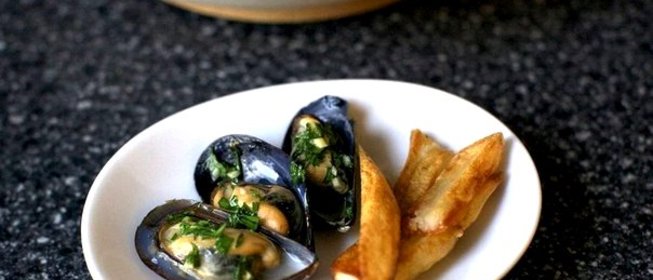 Жареные моллюски