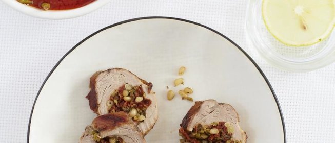 Запеченная свиная вырезка