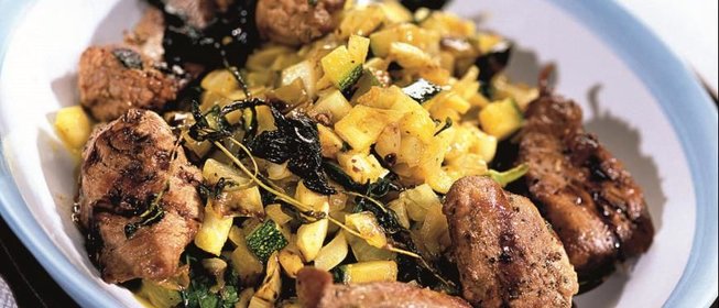 Ягнятина с фенхелем