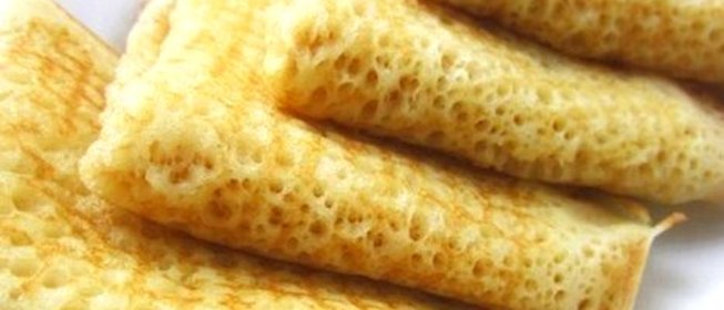 Блины домашние на кефире