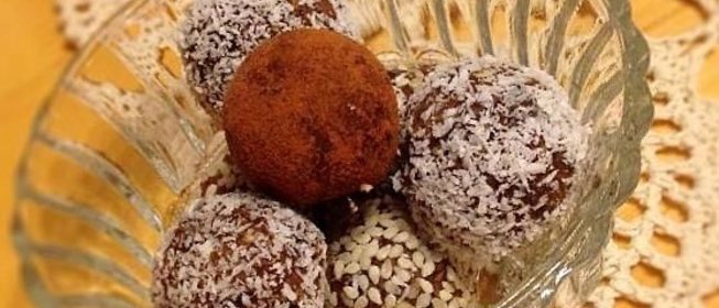 Конфеты из сухофруктов и орехов