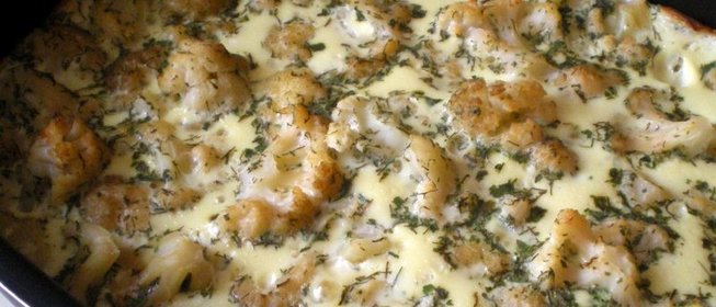 Гречка с цветной капустой