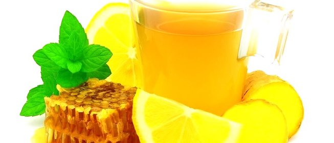 Имбирный чай с медом