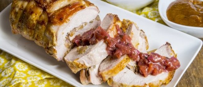 Свинина со сливовым вином