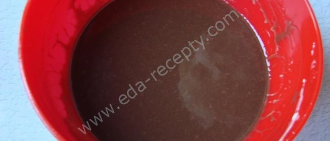 Крем из шоколада с кофе и ромом