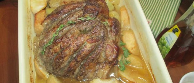 Свинина сочная по-немецки