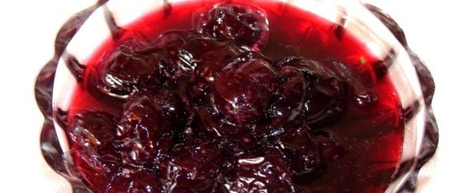 Варенье из черешни густое