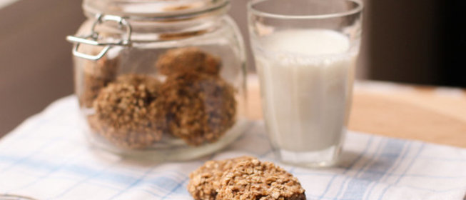 Овсяное печенье с бананом