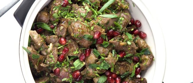 Кучмачи из куриных потрохов