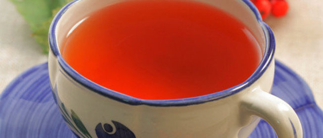 Зеленый чай с шиповником