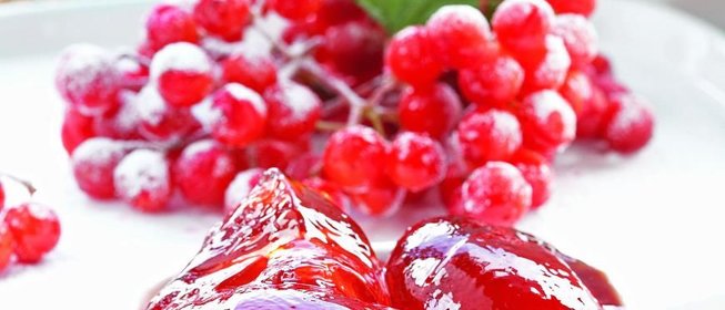 Желе из калины