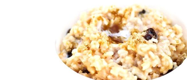 Рисовая каша с черносливом