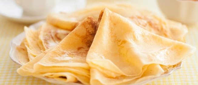 Традиционные блины на молоке