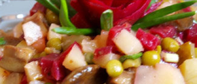 Салат из кипрея (Иван-Чая)