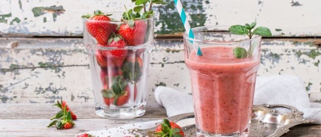 Ягодный смузи с чиа