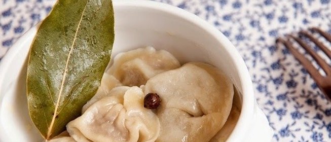 Пельмени с телятиной