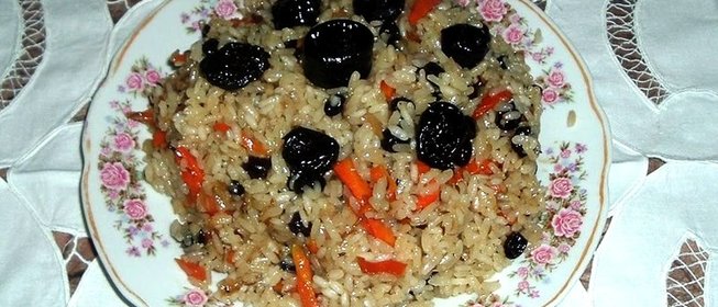 Постный плов