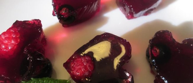 Коктейль из ликера в желе