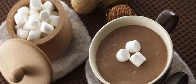 Сливочный горячий шоколад