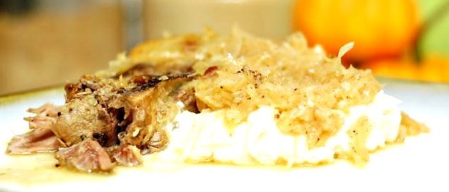 Квашеная капуста со свининой