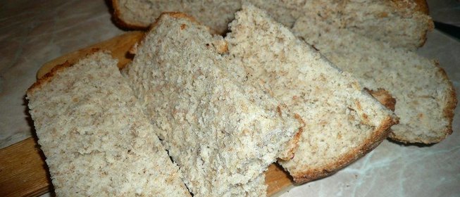 Пшенично-овсяный хлеб с тмином