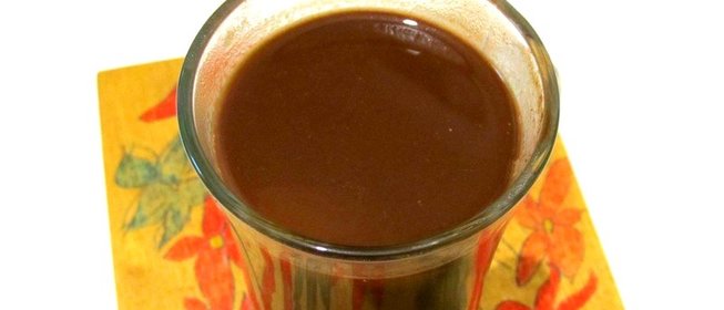 Кофе с шоколадом и корицей