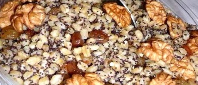 Сочиво с изюмом и орехами