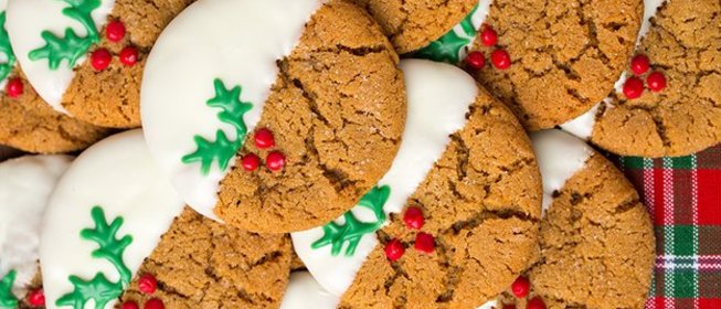 Печенье с белым шоколадом и имбирем