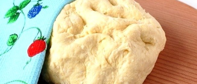 Творожное тесто для пиццы
