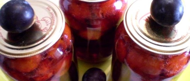 Компот из слив