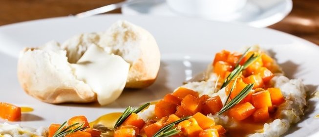 Рисовая каша с тыквой