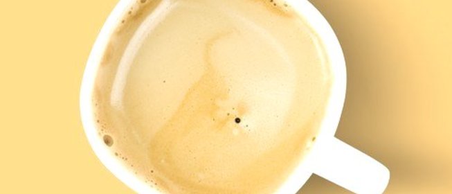 Латте с белым шоколадом