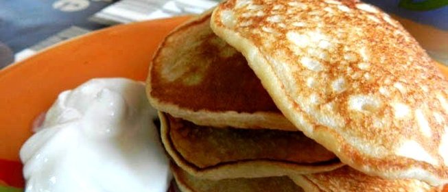 Оладьи на ряженке