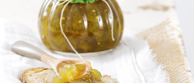 Конфитюр из зеленых томатов