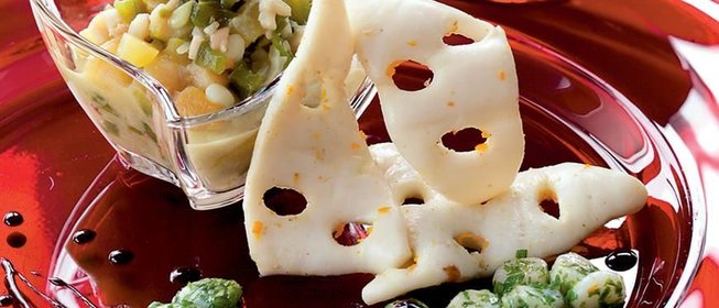 Кальмар с какао