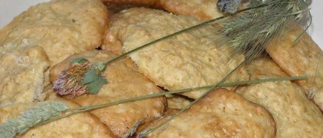 Постное овсяное печенье