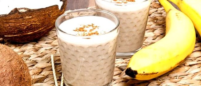 Кокосово-имбирный смузи