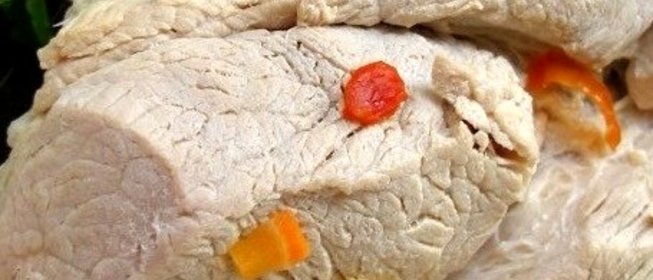 Свинина отварная