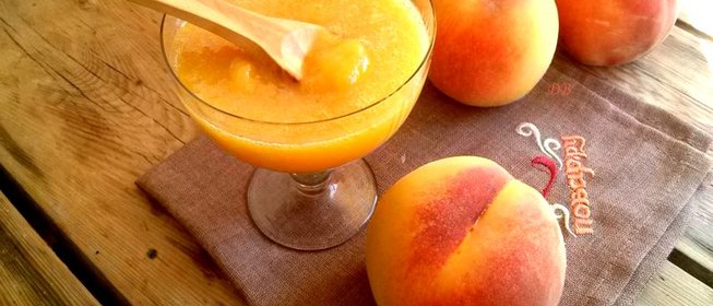 Повидло из персиков