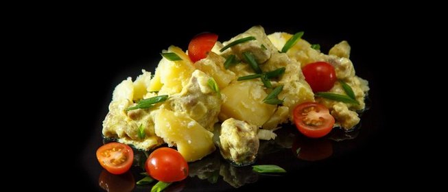 Свинина карри с картофелем