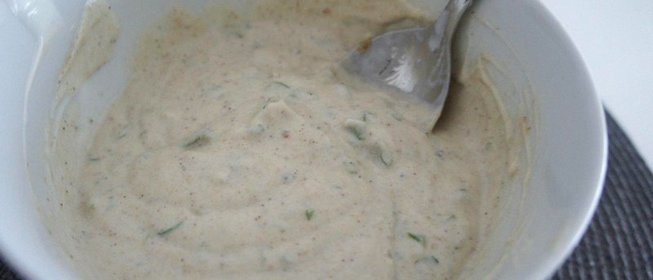 Соус к мясу с кунжутом