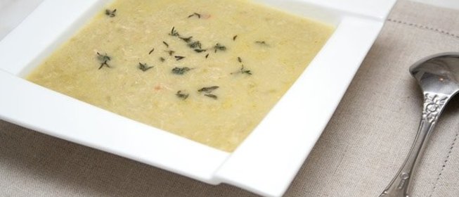 Крем-суп из курицы