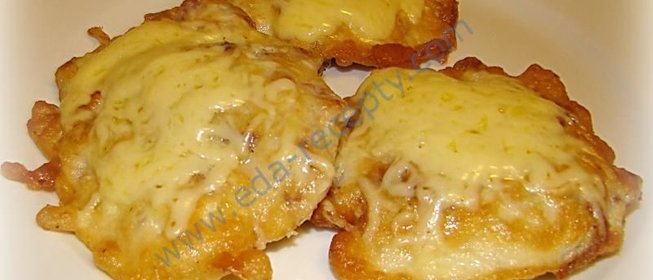 Жареная говядина с сыром