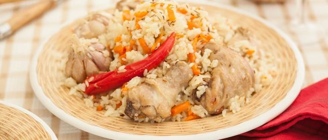 Плов из курицы