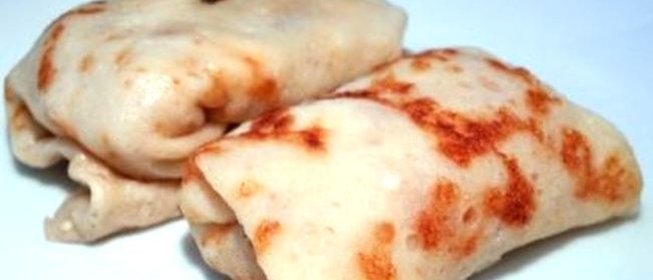 Блинчики с капустой и яйцом