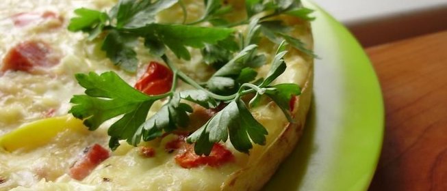 Яичная запеканка в духовке