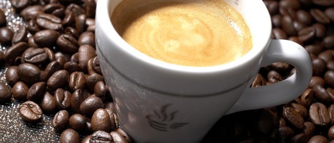 Райский кофе с медом и малиновым соком