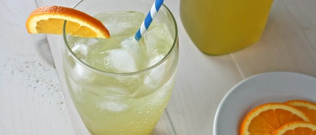 Апельсиновый сок с медом